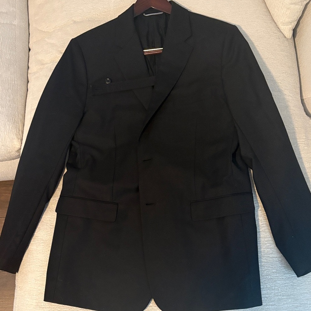 Men's Dior Black Strap Suit Jacket authentic